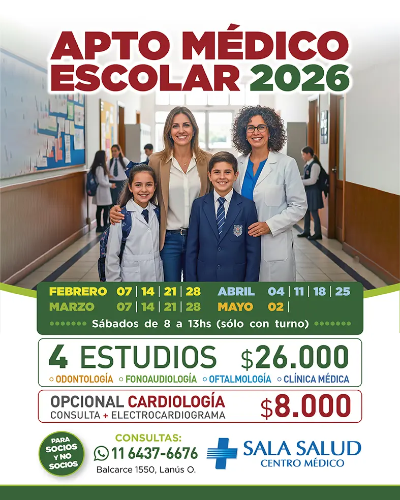 Apto Médico 2026 - precios